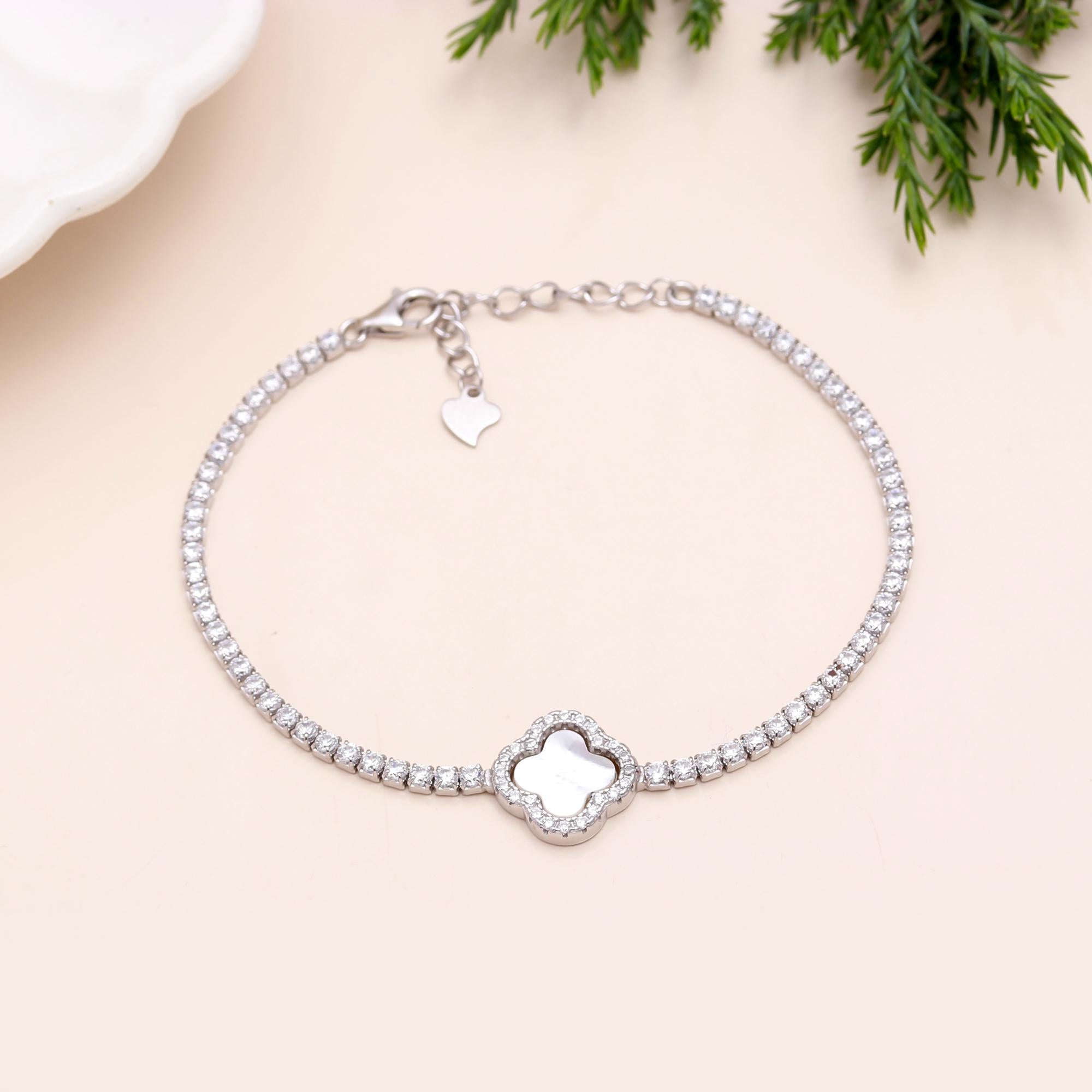 Handcrafted 925 Sterling Silver Bracelet – Fine Jewelry for Women