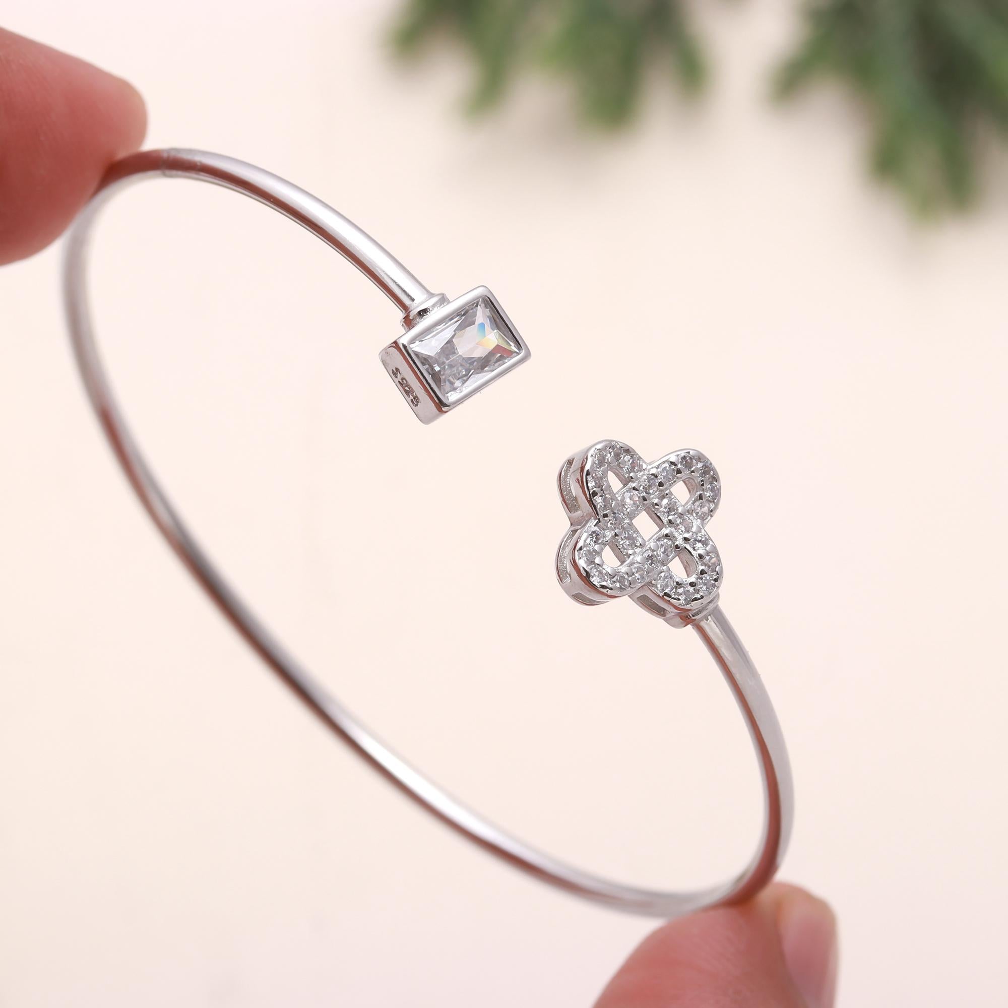 Classic 925 Sterling Silver Bracelet – Premium Quality Women’s Jewelry