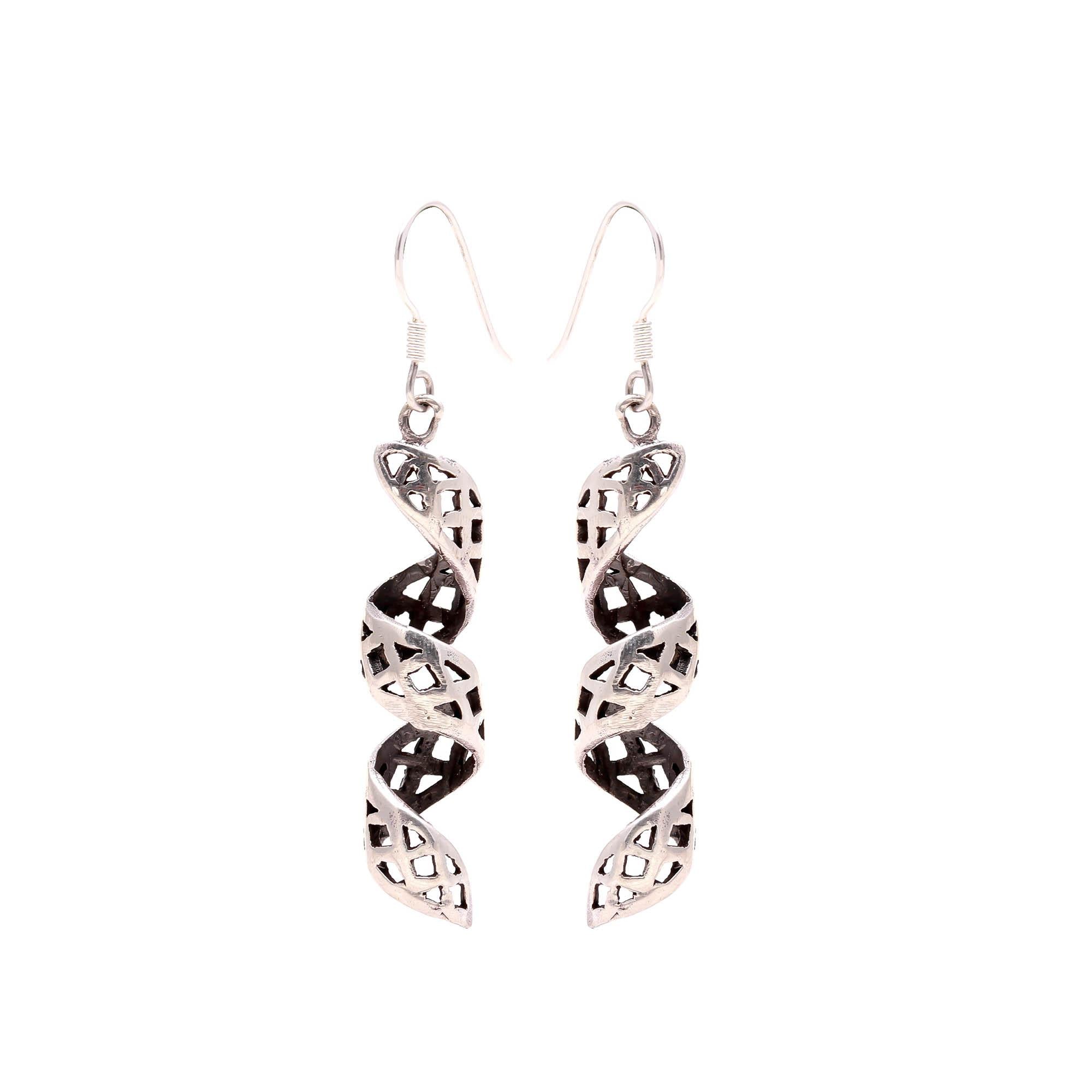 Elegant 925 Sterling Silver Stud Drop Dangle Earrings – Perfect Wedding Gift