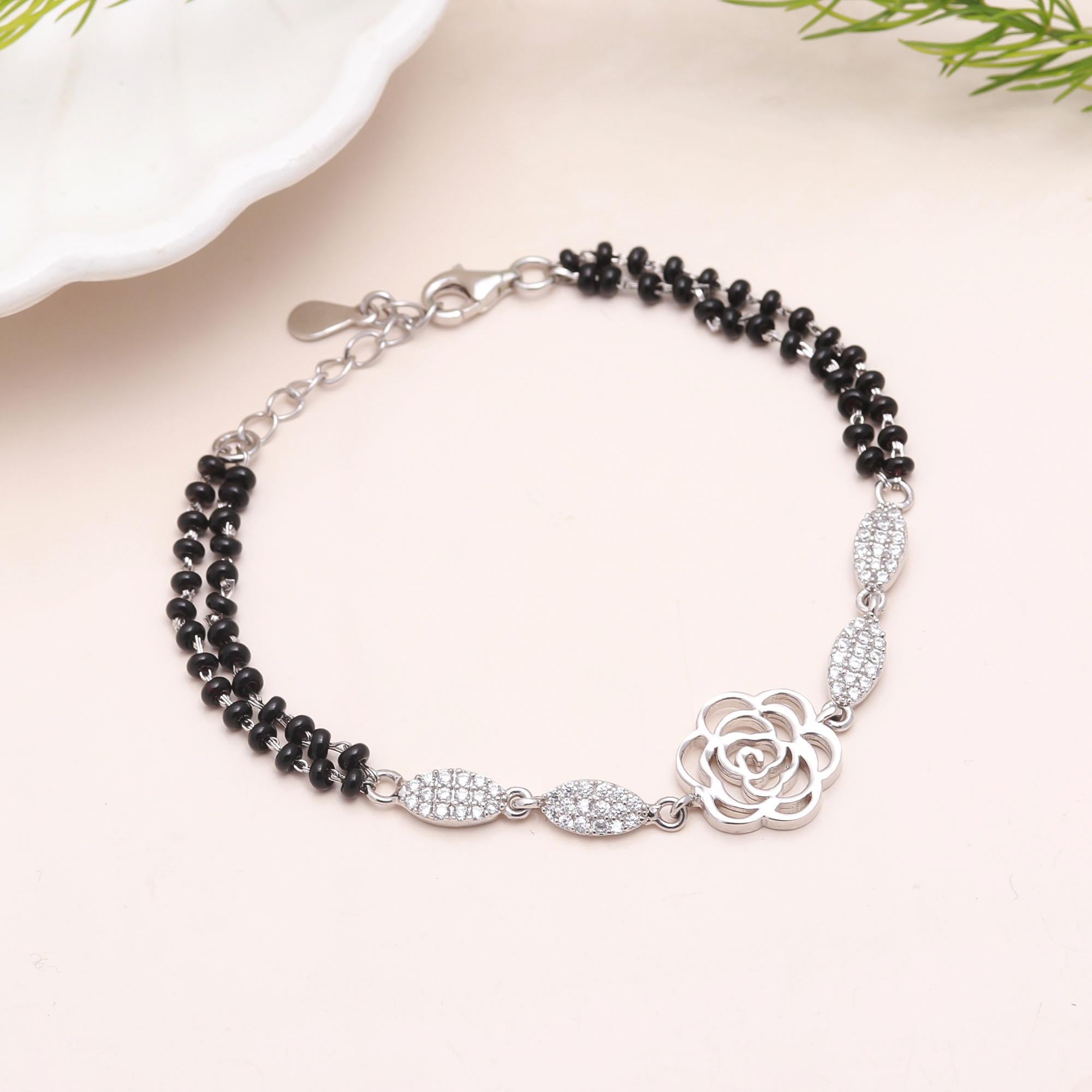 925 Sterling Silver Bracelet – Dainty Adjustable Chain for Women