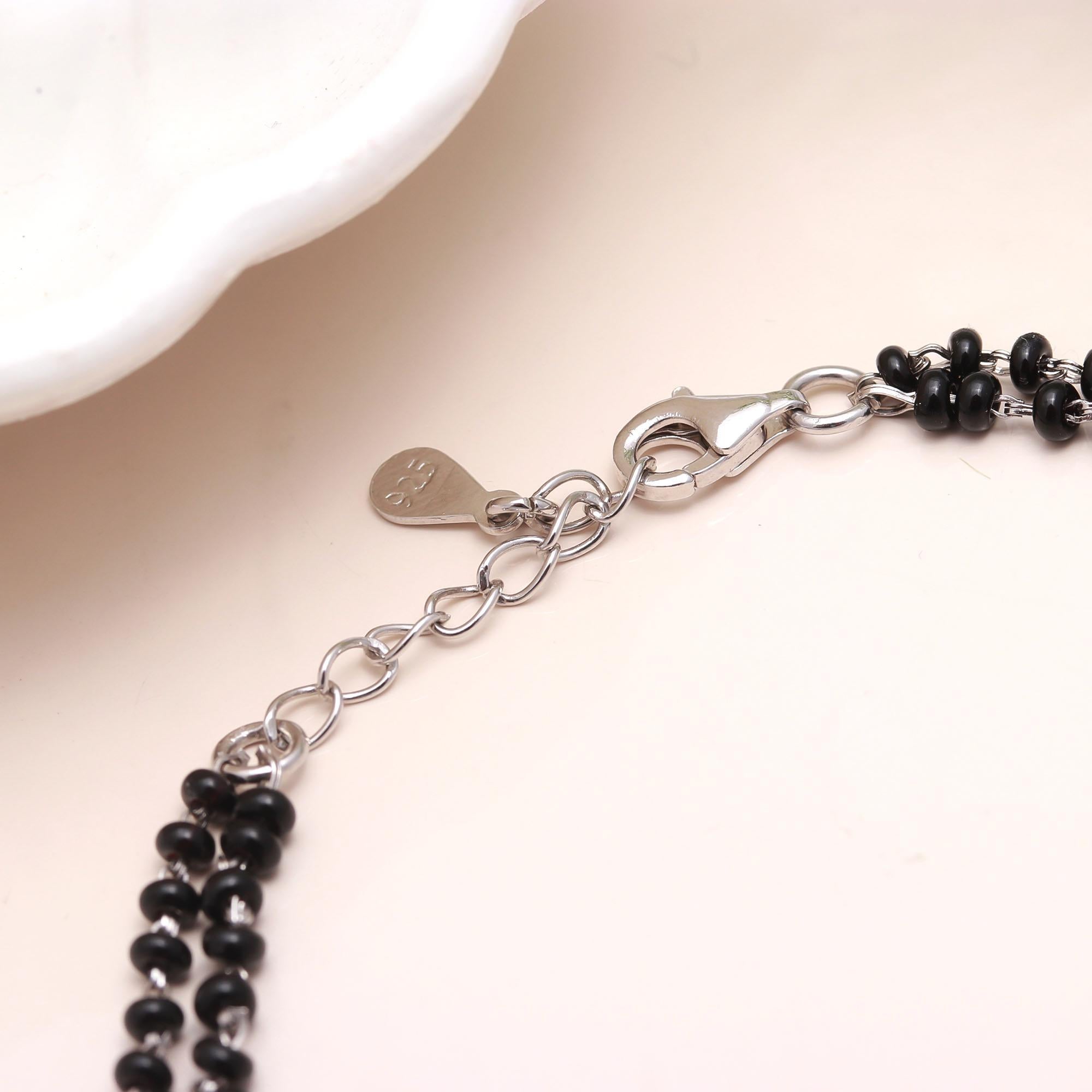 925 Sterling Silver Bracelet – Dainty Adjustable Chain for Women