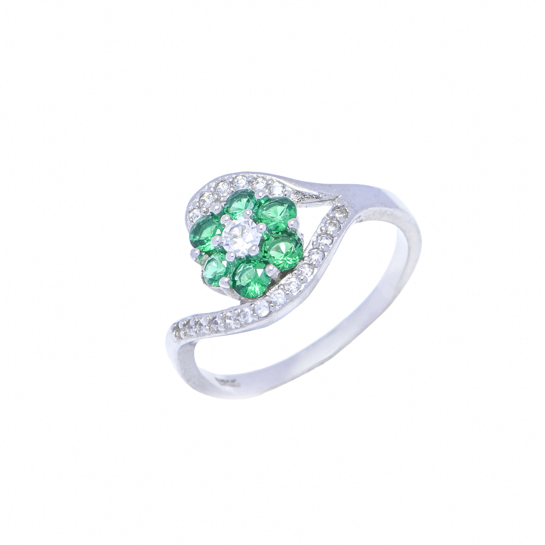 925 Sterling Silver Minimalist Cubic Zirconia Band Ring for Women, Sleek CZ Stacking Ring, Everyday Elegance Jewelry Gift