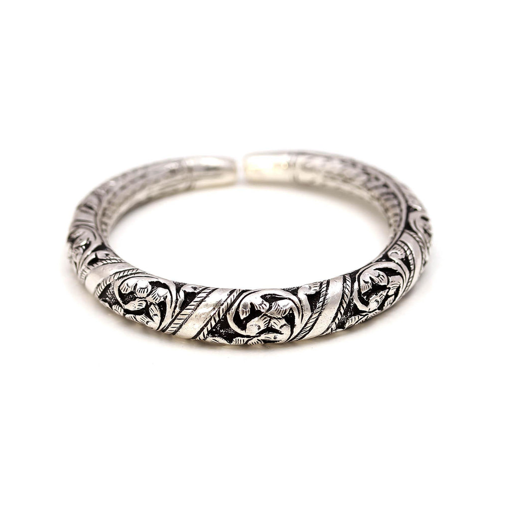 Gorgeous Handcrafted Bangle 925 Solid Sterling Silver Bangle