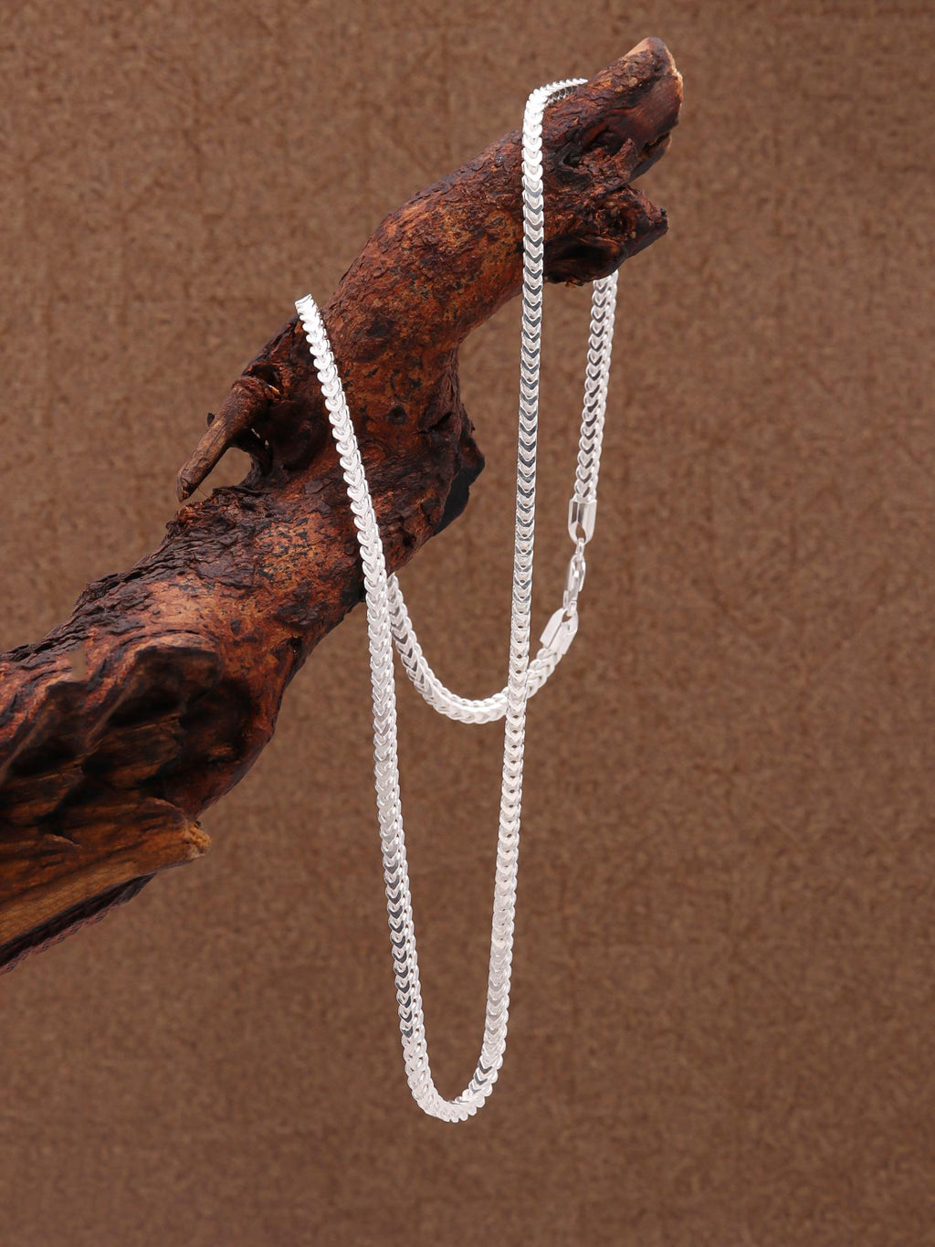 Pure 925 Sterling Silver Women’s Chain Minimalist Silver Fine Jewelry