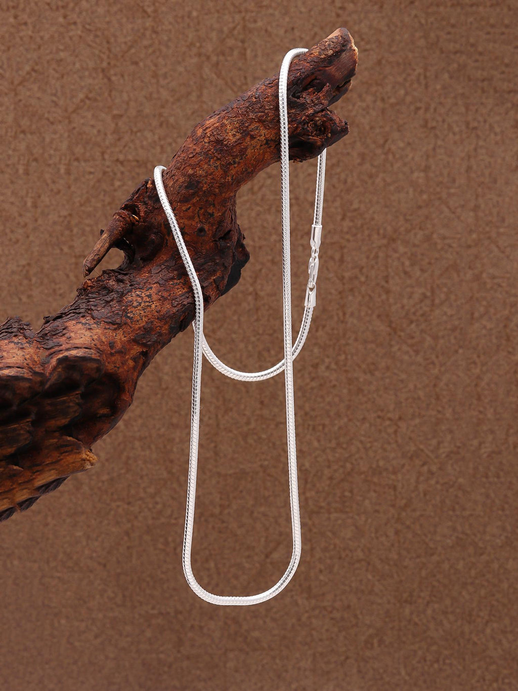 Genuine 925 Sterling Silver Cable Chain Necklace For Women