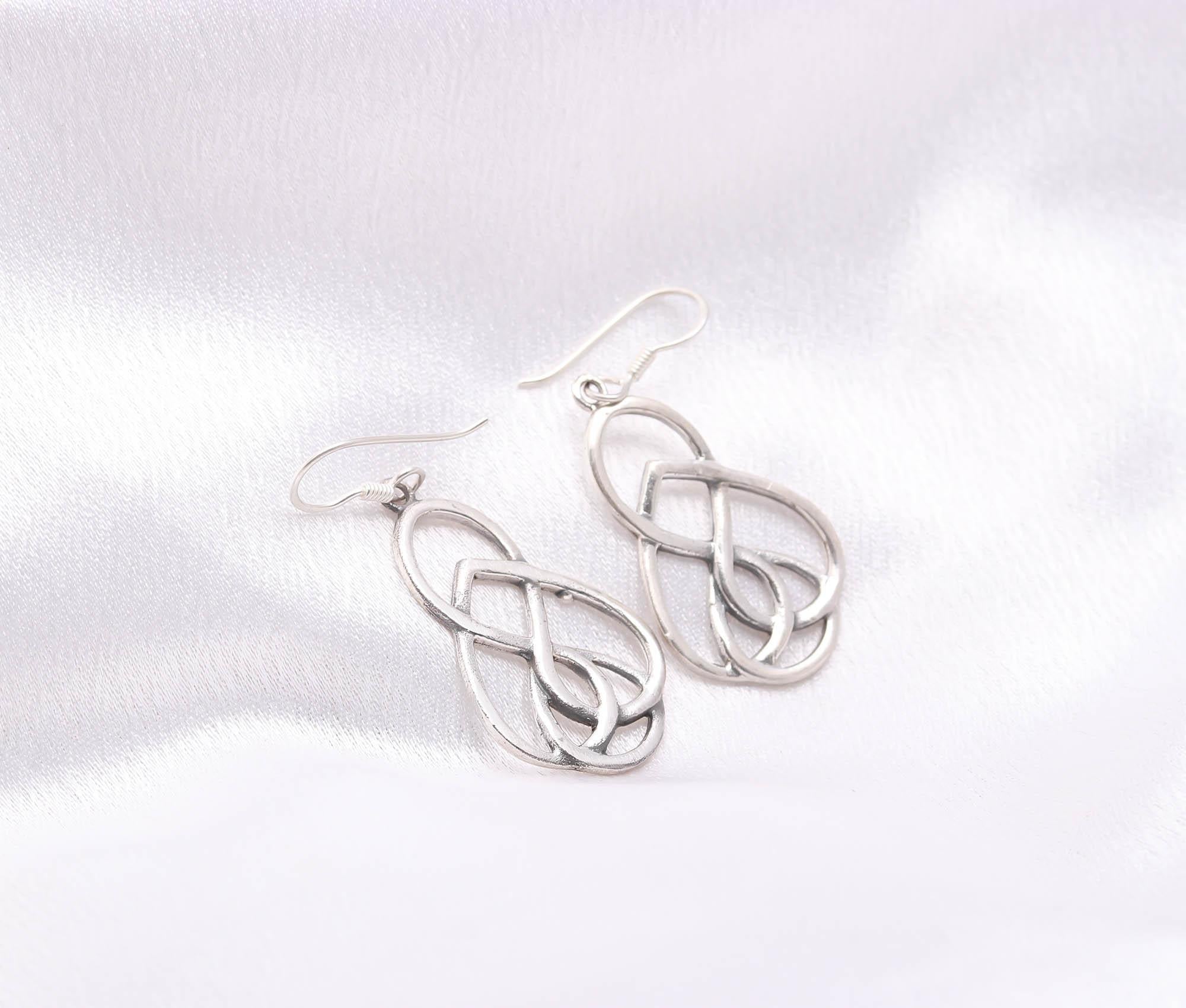 925 Sterling Silver Stud Drop Dangle Earrings Boho Jewellery Perfect Wedding Gift