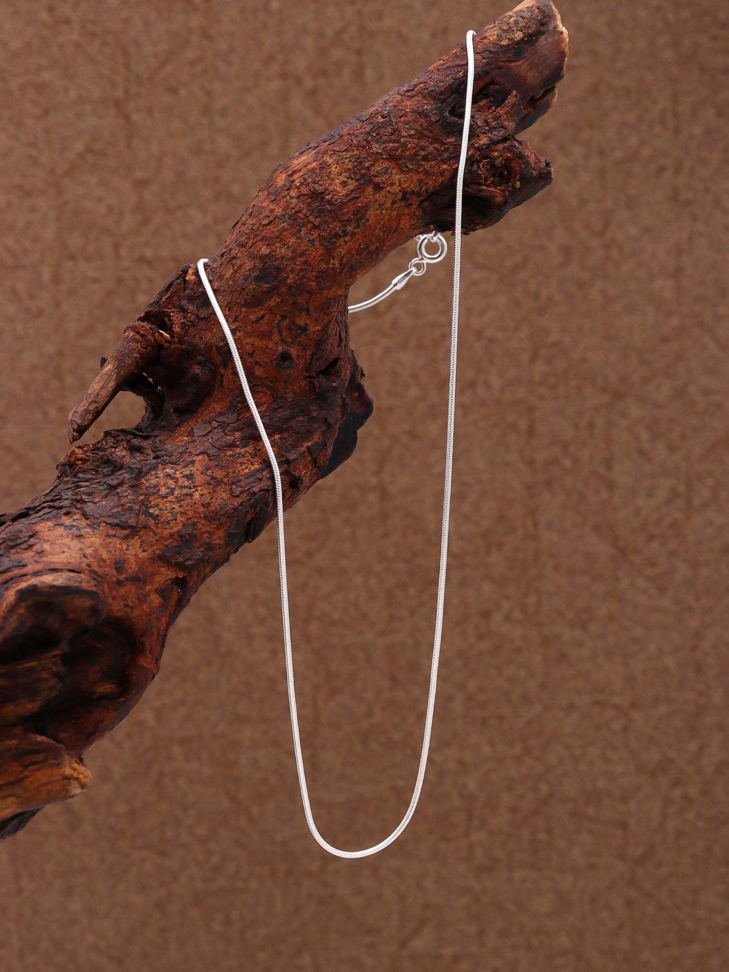 925 Sterling Silver Women’s Chain Necklace Elegant Gift for Her