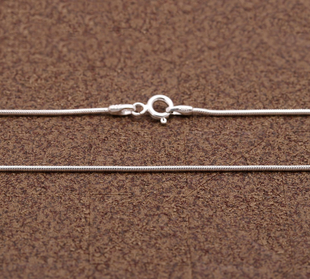 925 Sterling Silver Women’s Chain Necklace Elegant Gift for Her