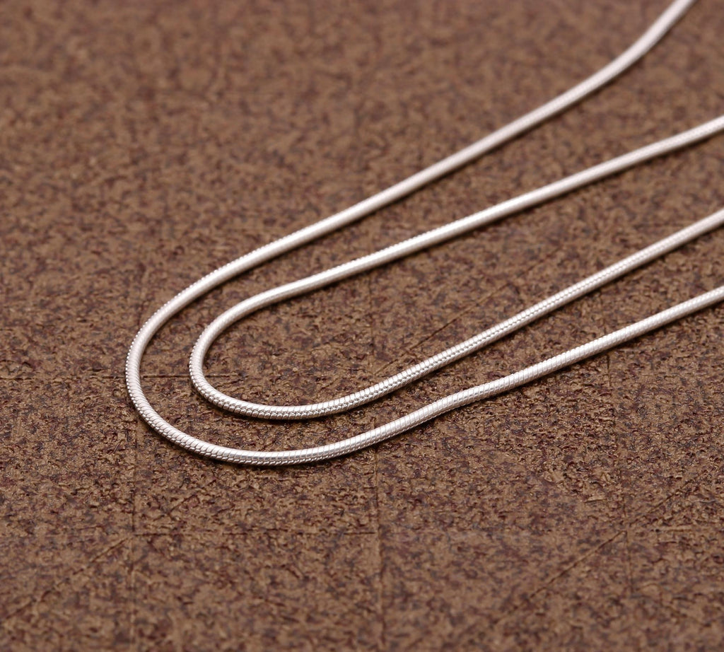 925 Sterling Silver Women’s Chain Necklace Elegant Gift for Her