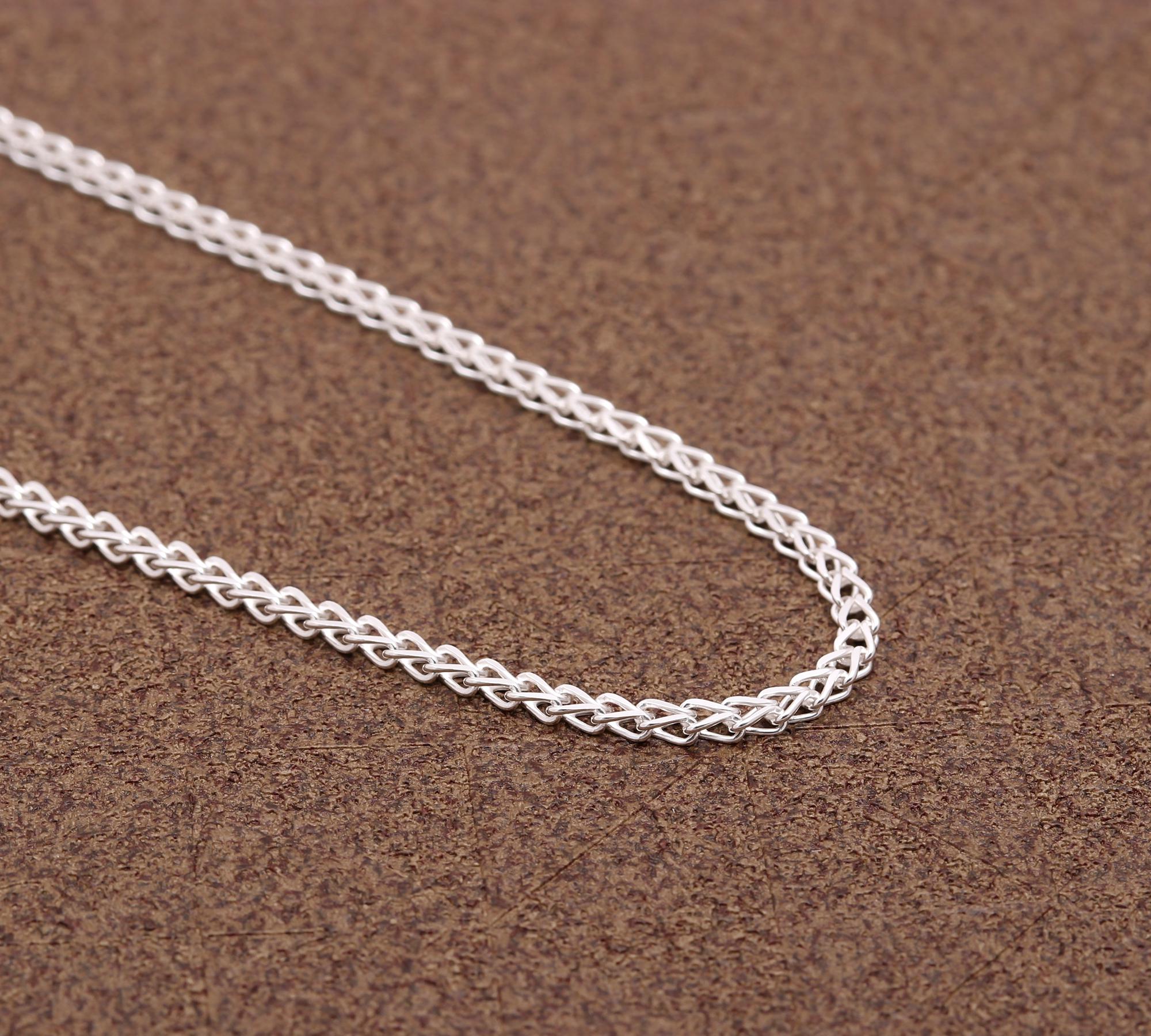925 Sterling Silver Women’s Chain Necklace – Classic, Elegant & Timeless