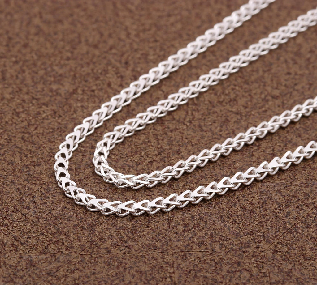 925 Sterling Silver Women’s Chain Necklace – Classic, Elegant & Timeless