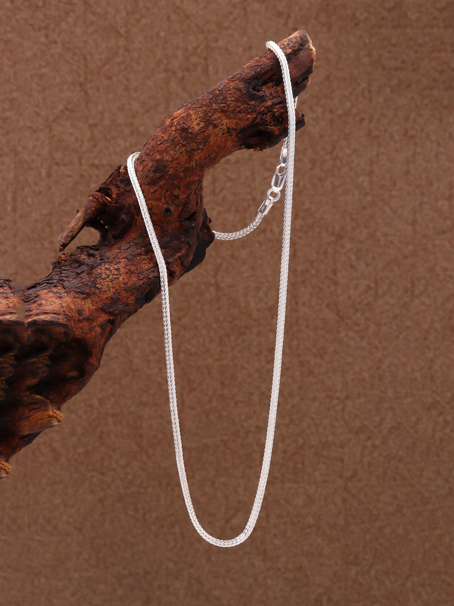 Elegant 925 Sterling Silver Women’s Necklace Luxury Chain