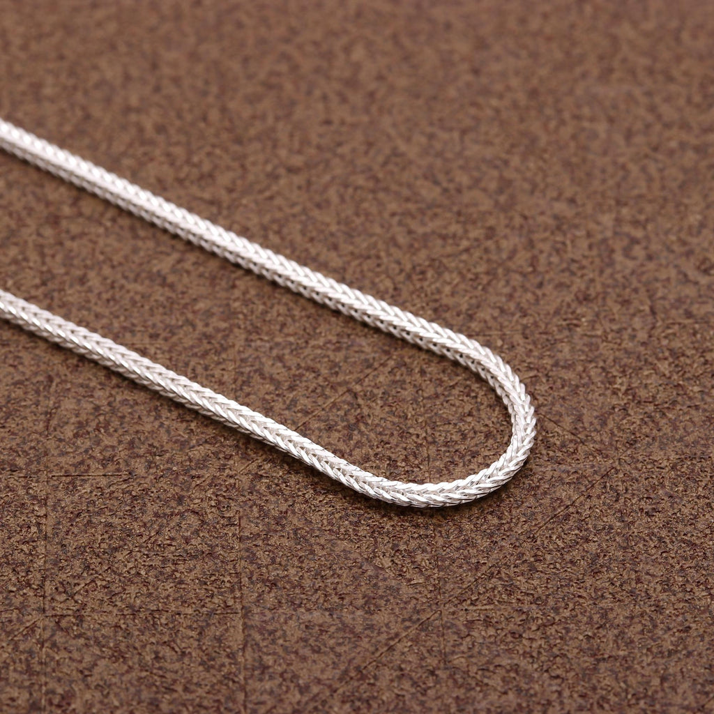 Elegant 925 Sterling Silver Women’s Necklace – Simple Luxury Chain