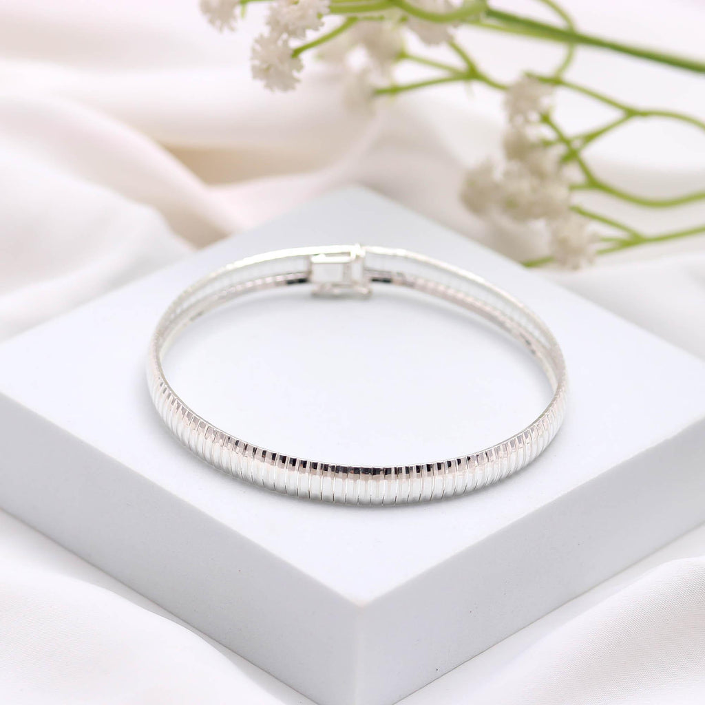 925 Sterling Silver Punjabi Kada Men's Bracelet