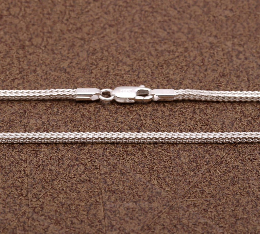 Elegant 925 Sterling Silver Women’s Necklace – Simple Luxury Chain