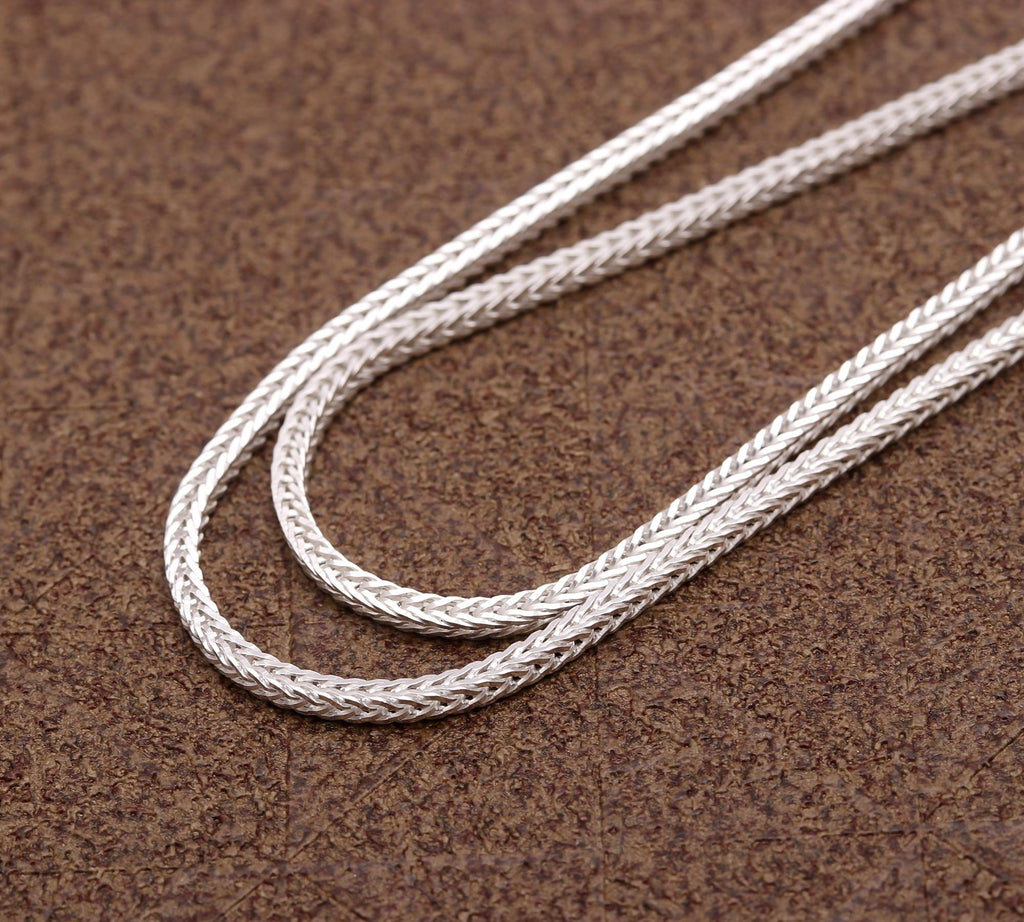 Elegant 925 Sterling Silver Women’s Necklace – Simple Luxury Chain