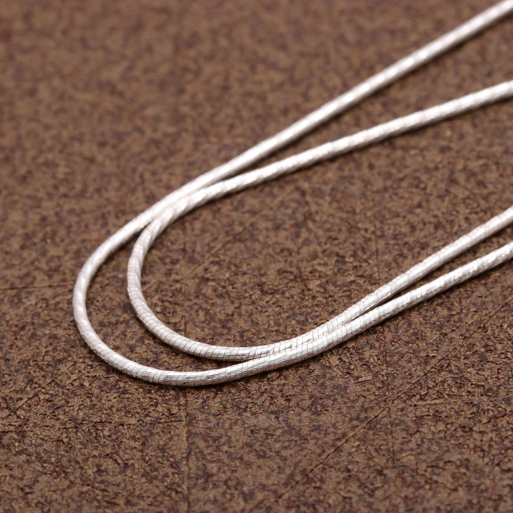 Pure 925 Silver Chain Necklace for Women Dainty, Durable & Chic Jewelry