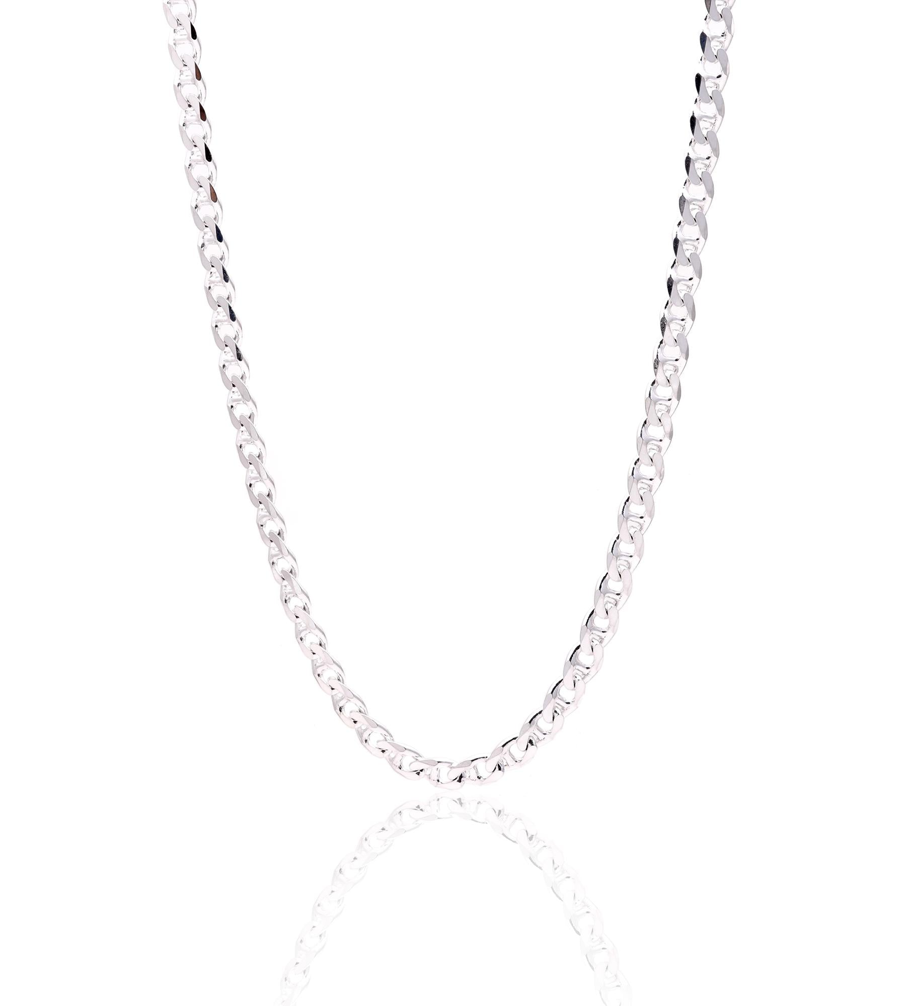 Minimalist 925 Sterling Silver Chain Necklace for Women
