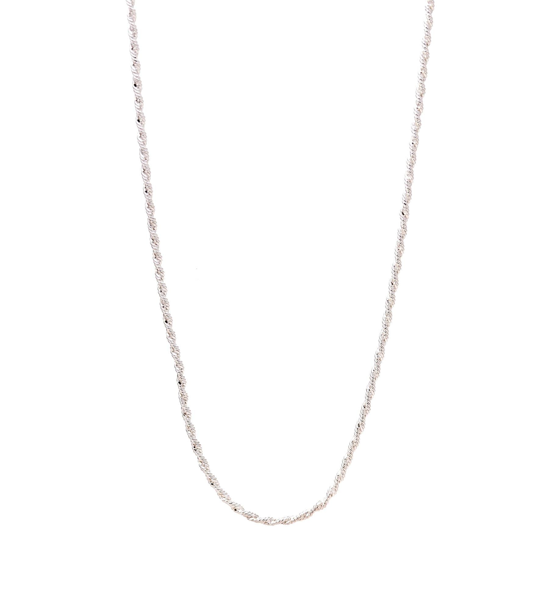 Pure 925 Silver Chain Necklace – Elegant & Timeless Design