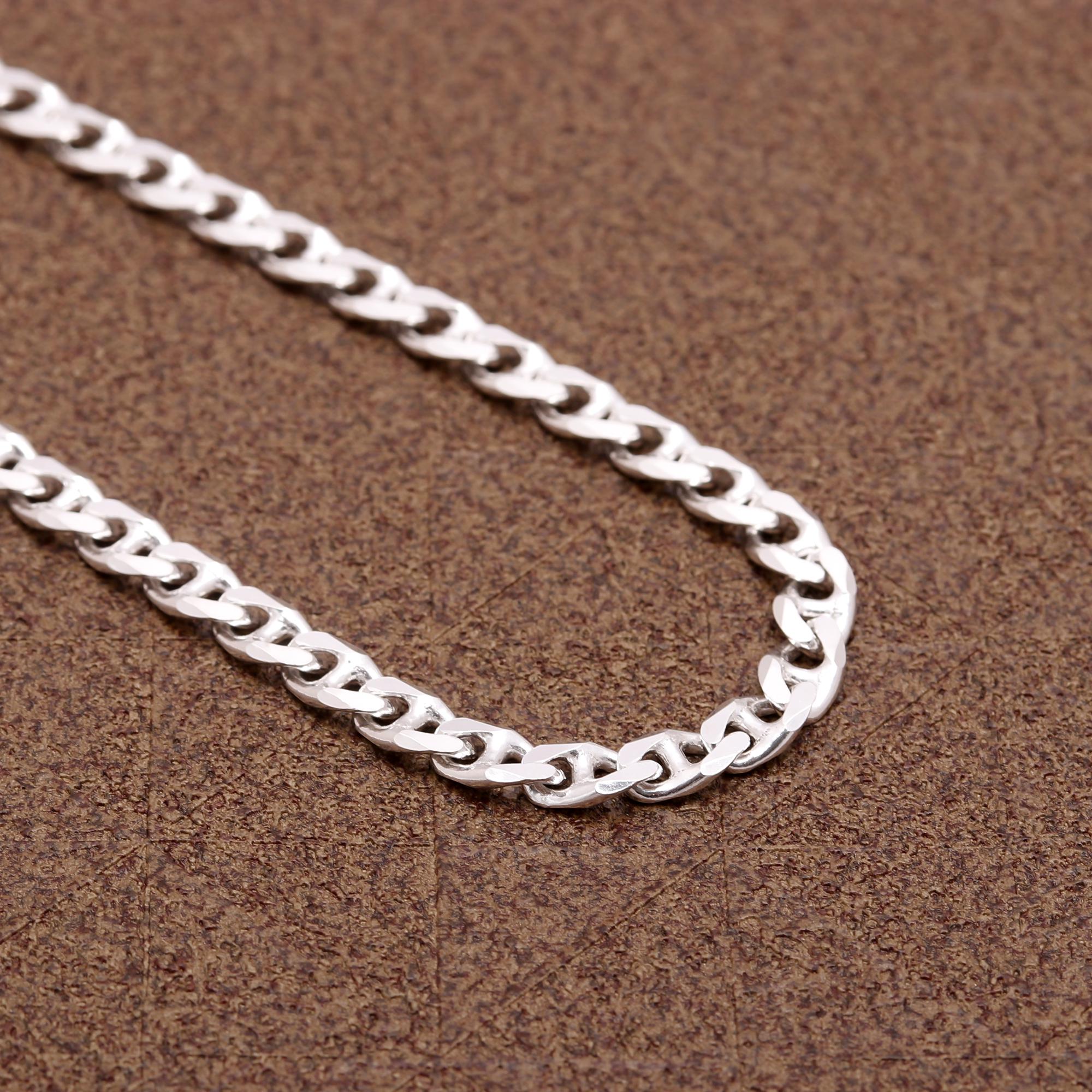 Minimalist 925 Sterling Silver Chain Necklace for Women