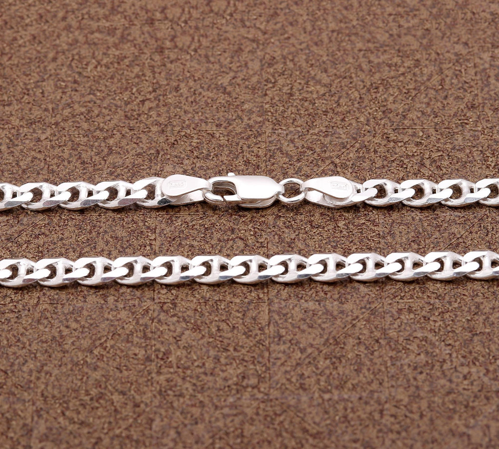 Minimalist 925 Sterling Silver Chain Necklace for Women