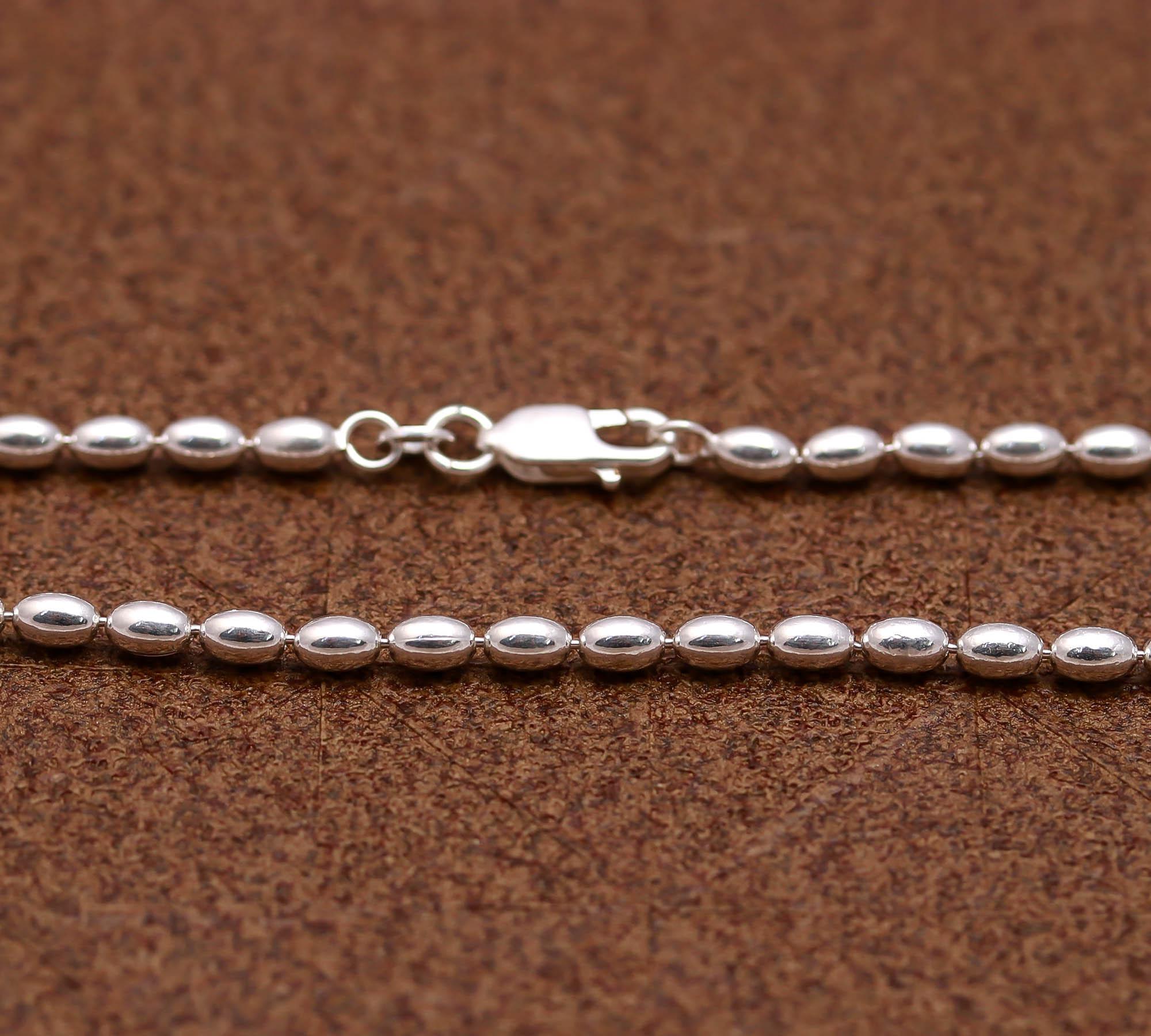 925 Sterling Silver Necklace Chain – Classic Unisex Jewelry