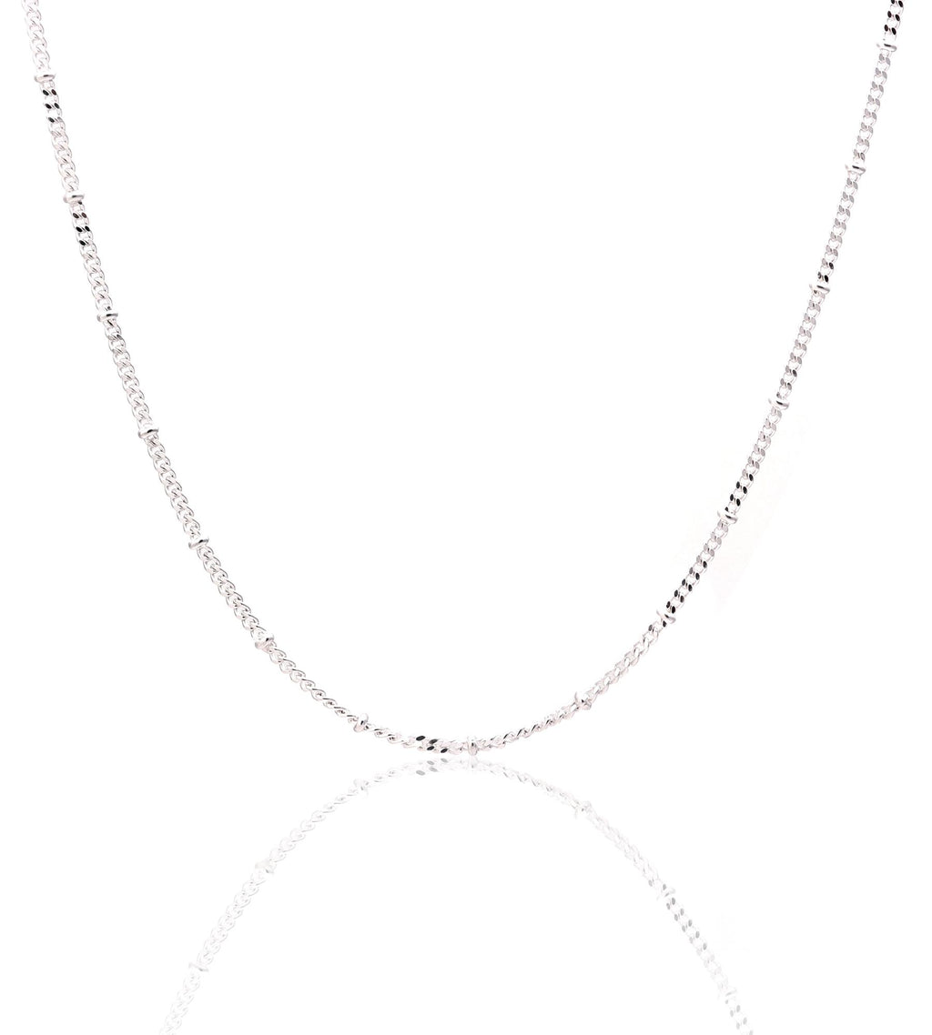 925 Sterling Silver Women Chain Necklace – Real Silver Jewelry for Women
