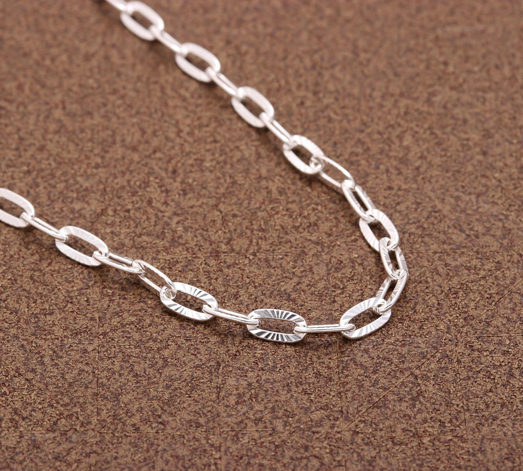 925 Sterling Silver Chain Necklace for Women