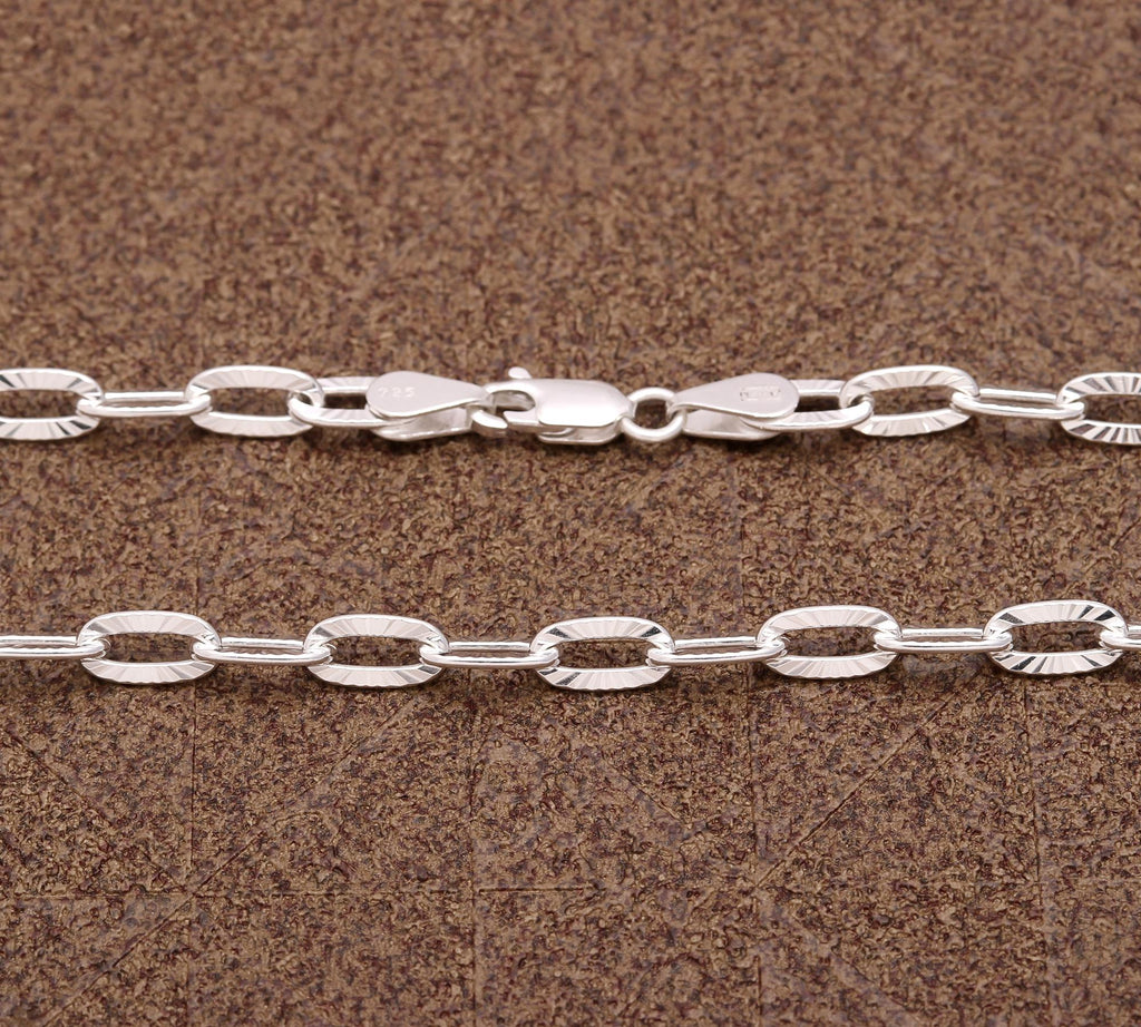 925 Sterling Silver Chain Necklace for Women