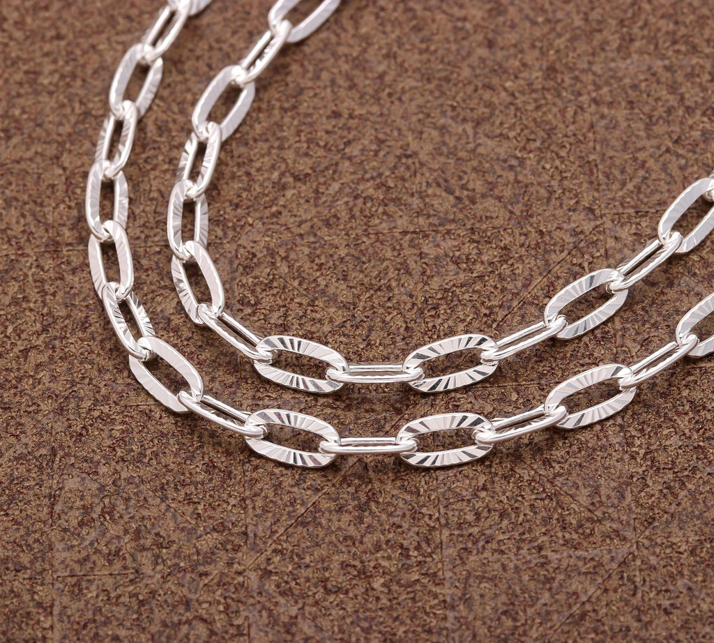 925 Sterling Silver Chain Necklace for Women