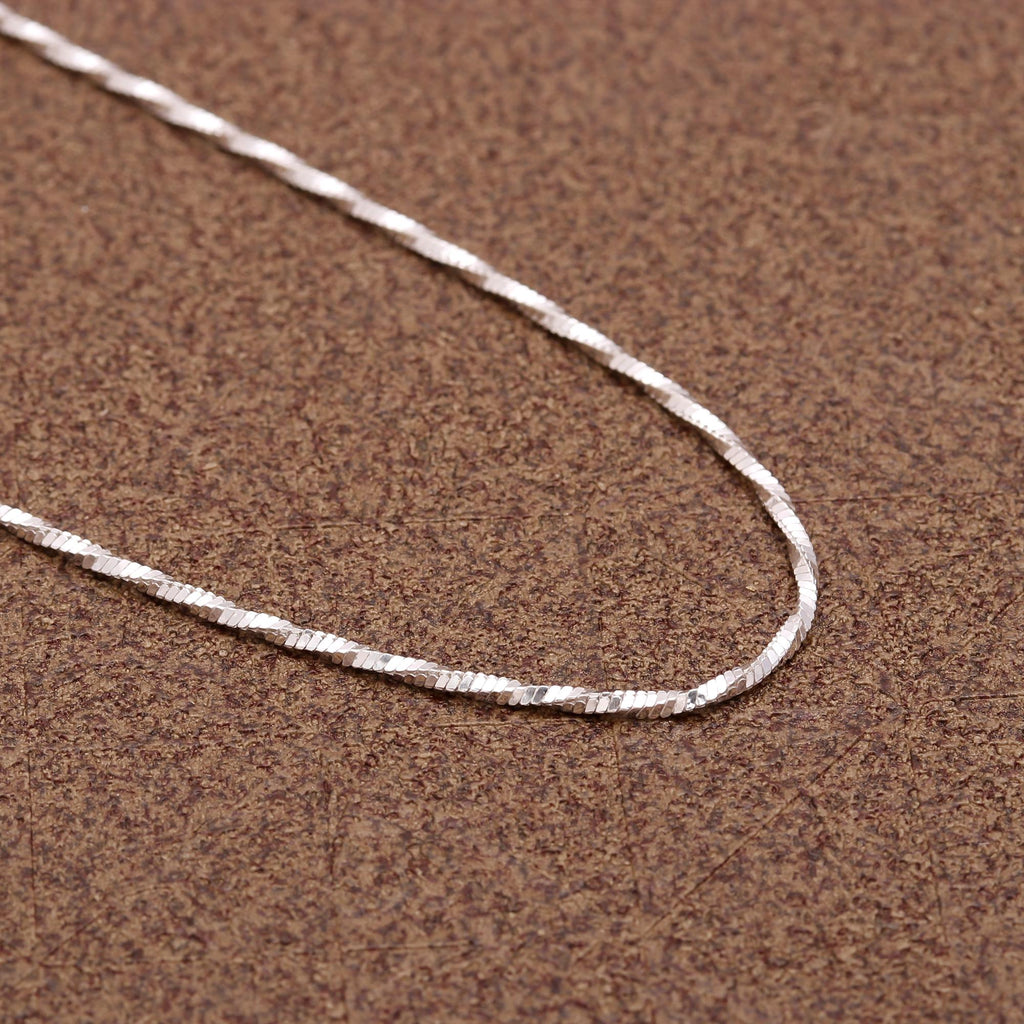 925 sterling silver Chain Necklace Jewelry Gift for Her | Layering Necklace
