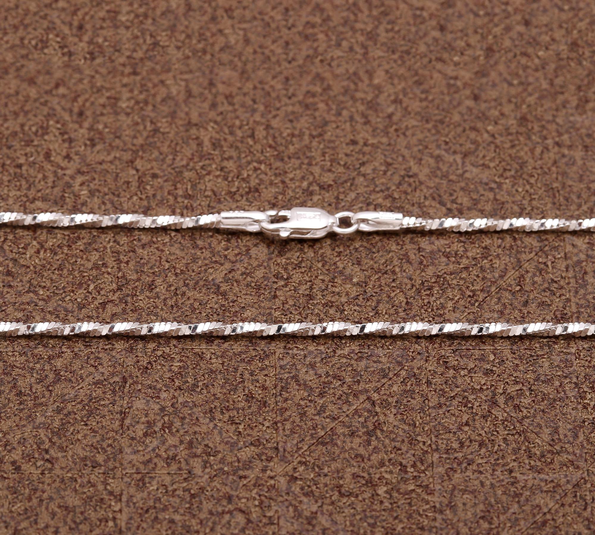 925 sterling silver Chain Necklace Jewelry Gift for Her | Layering Necklace