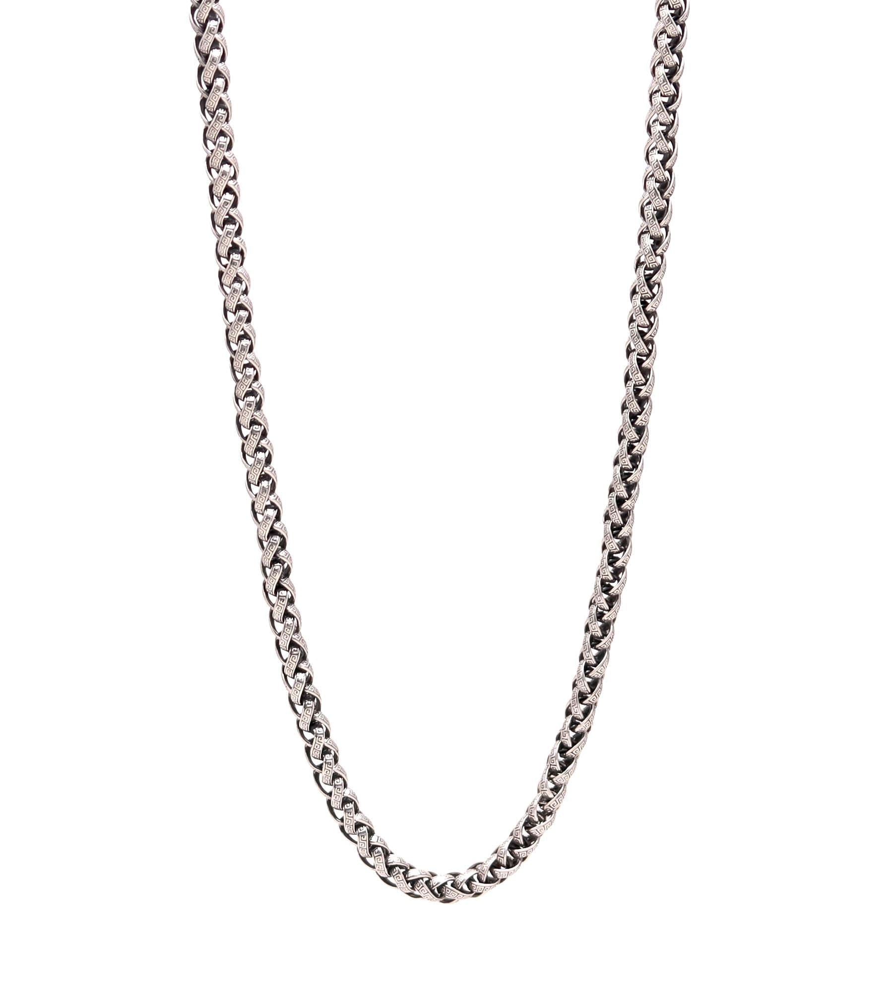 Premium 925 Sterling Silver Chain Necklace for Men & Women