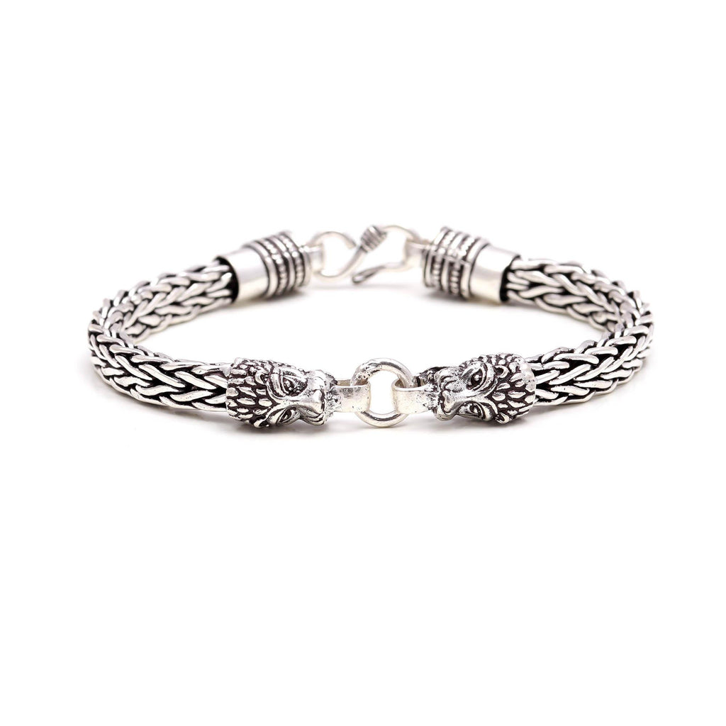 925 Sterling Silver Dragon Bracelet Vintage Thai Silver Jewellery