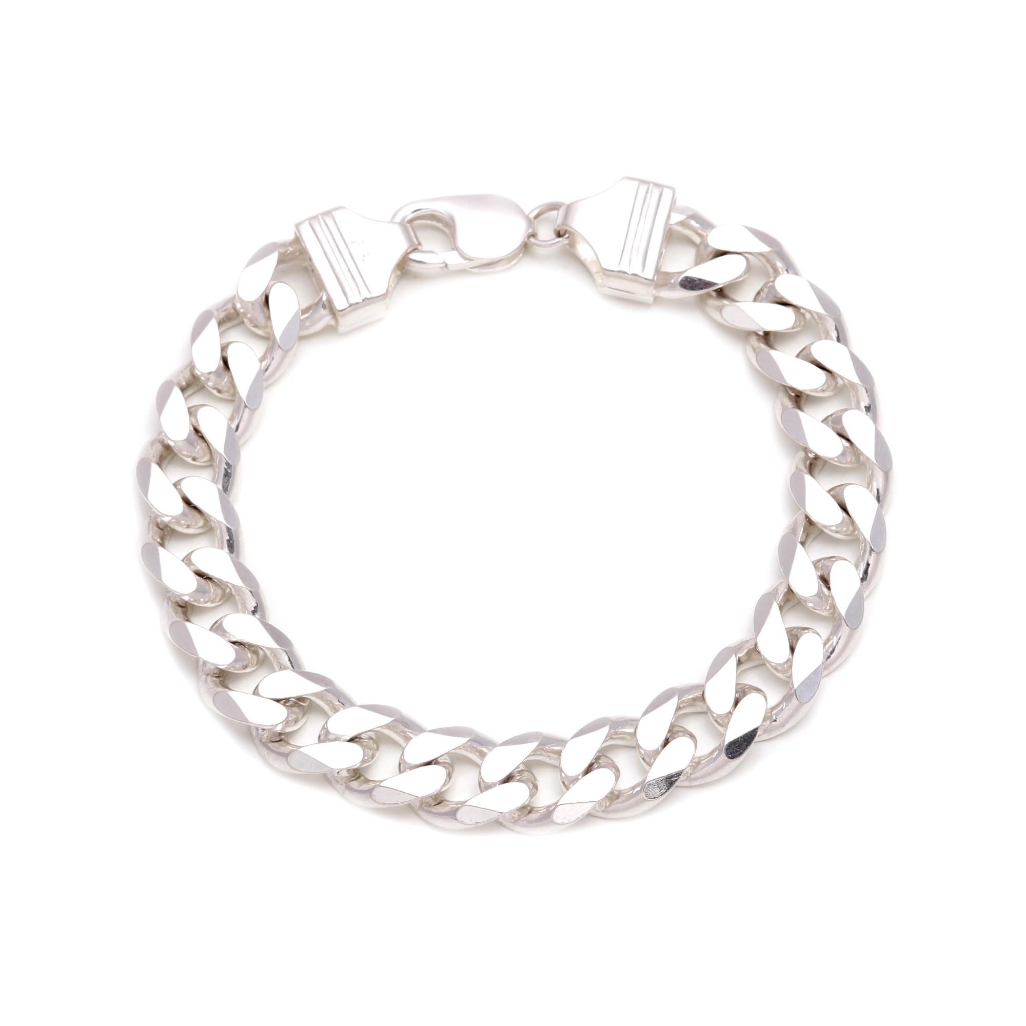 Sterling Silver Chain Bracelet – Layering Jewelry for Women