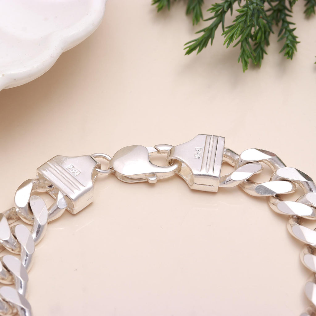 Sterling Silver Chain Bracelet – Layering Jewelry for Women