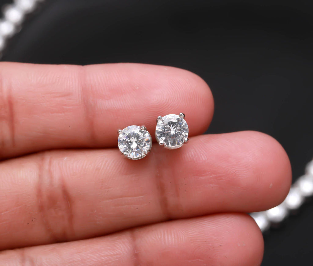 Delicate CZ Bridal Necklace with Coordinated Earrings Wedding Wear Jewelry