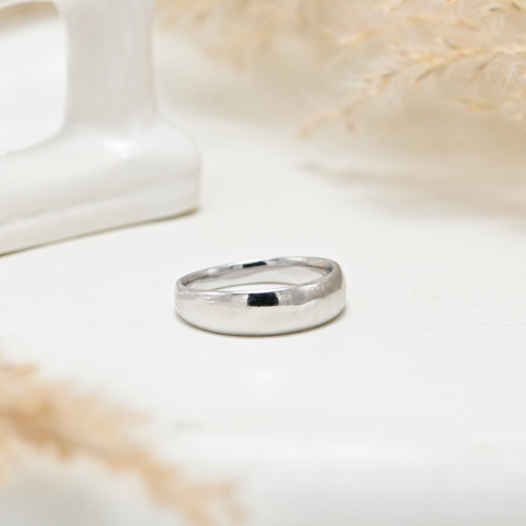925 Sterling Silver Ring  Modern Minimalist Design
