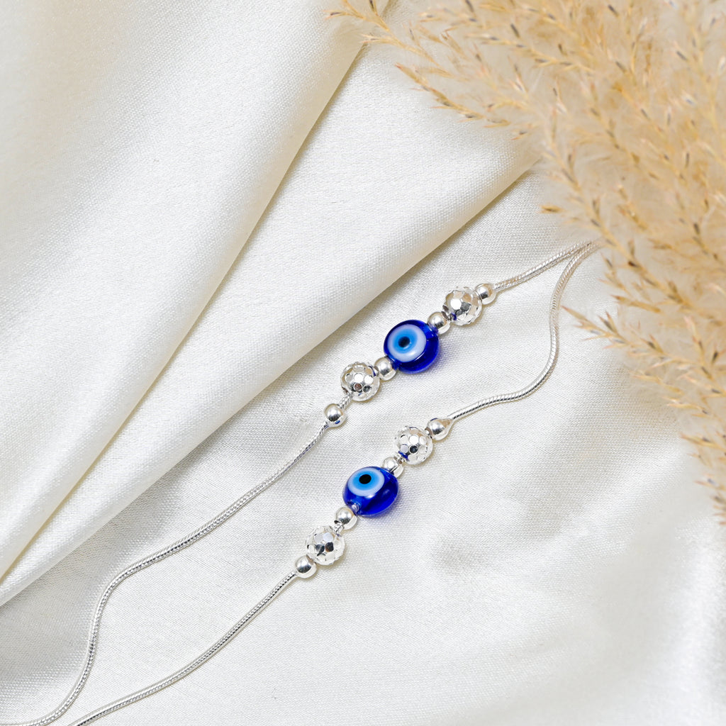 925 Silver Chain Anklet | Simple, Elegant & Adjustable Charm Anklet | Gift For Her