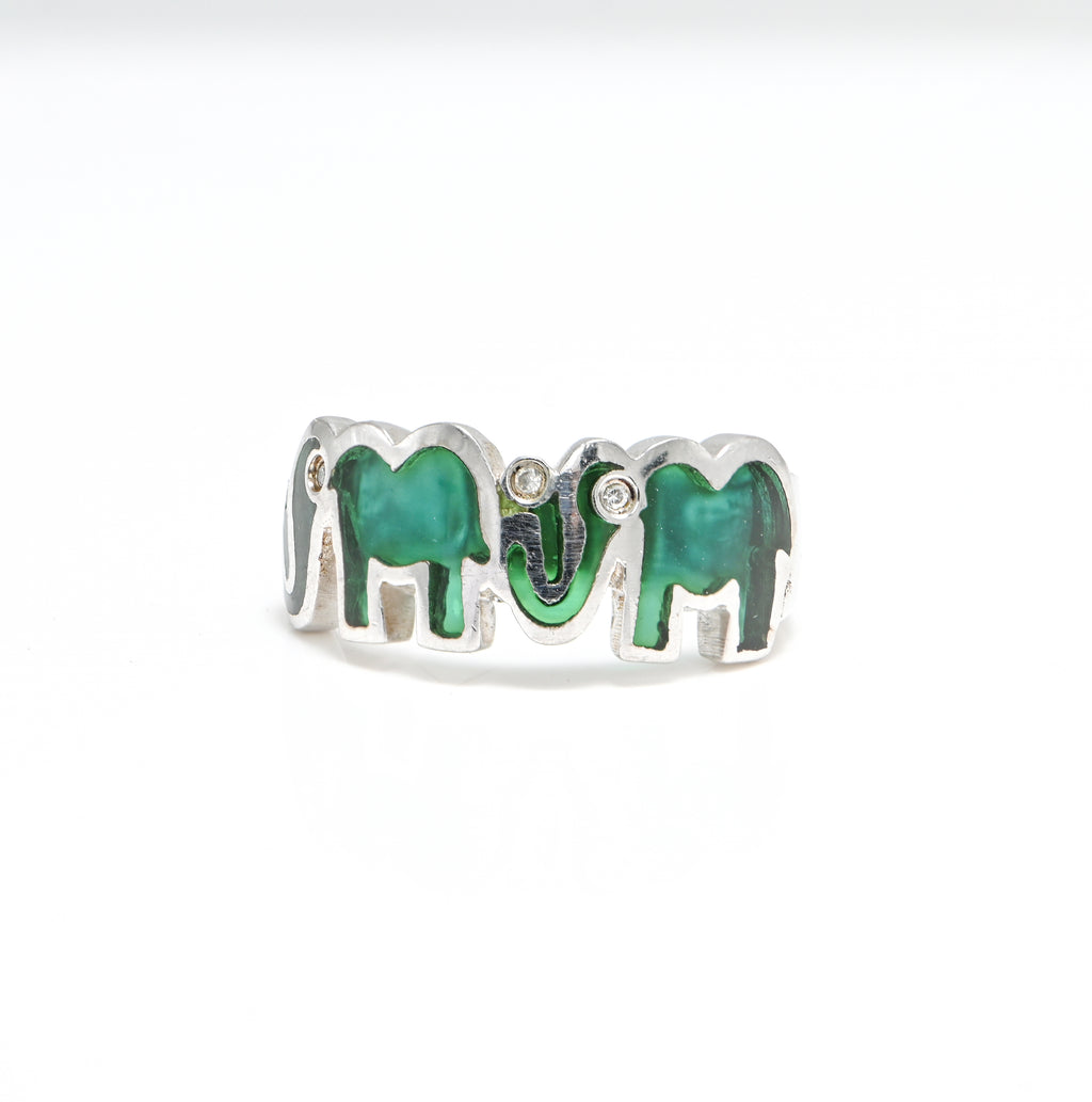 Elegant 925 Sterling Silver Cubic Zirconia Ring – Round Sparkling Gemstone with Rhodium Coating