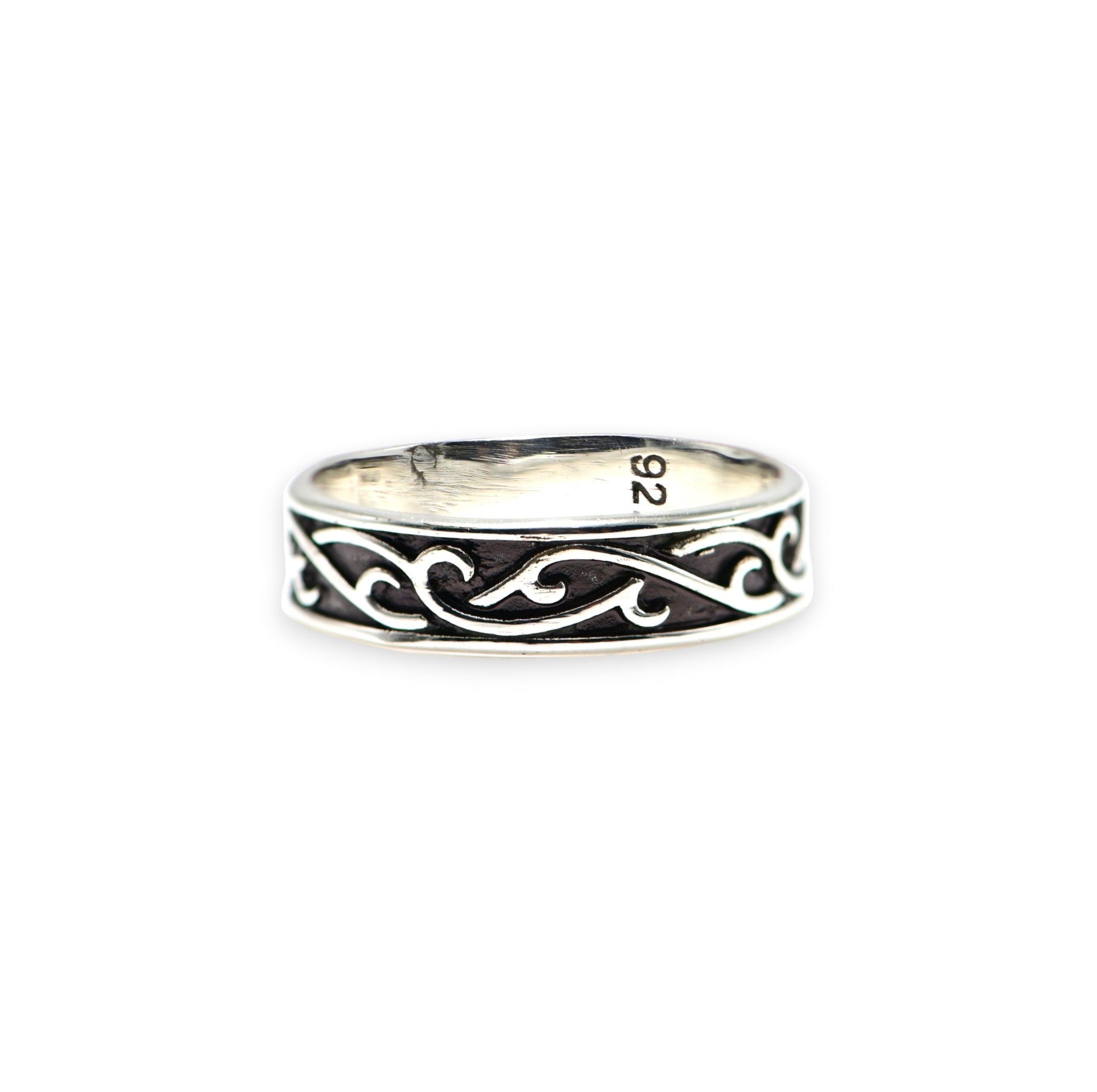 Men’s 925 Silver Traditional Turkish Band
