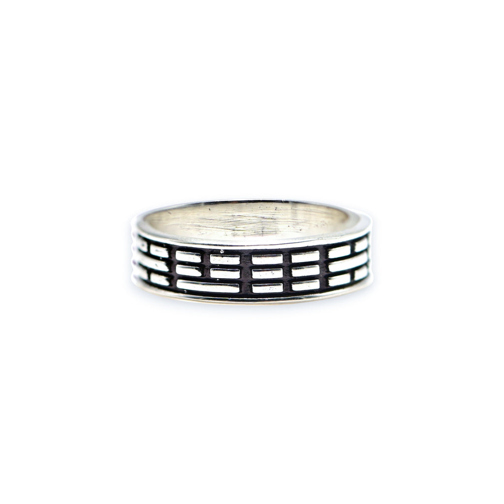 Men’s 925 Silver Everyday Antique Band