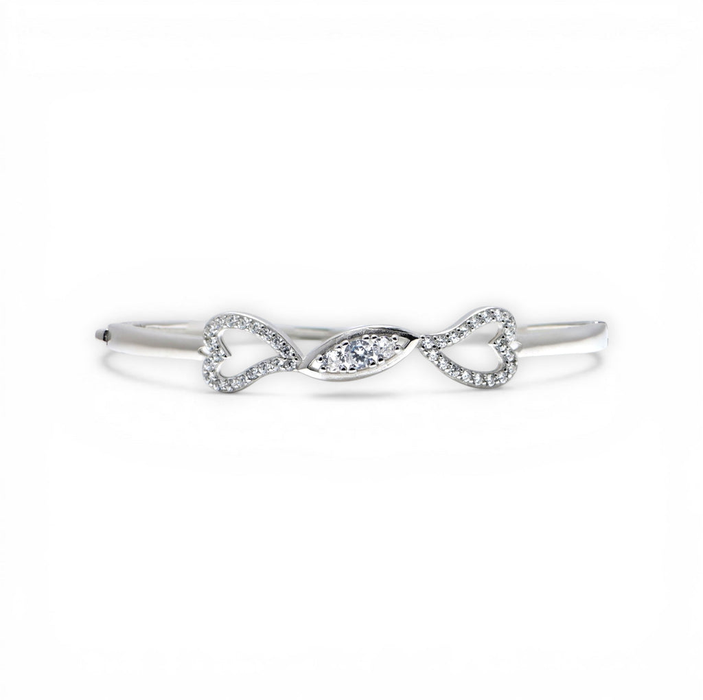Sterling Silver 925 Turkish Finish Bracelet – Heart Shape Design