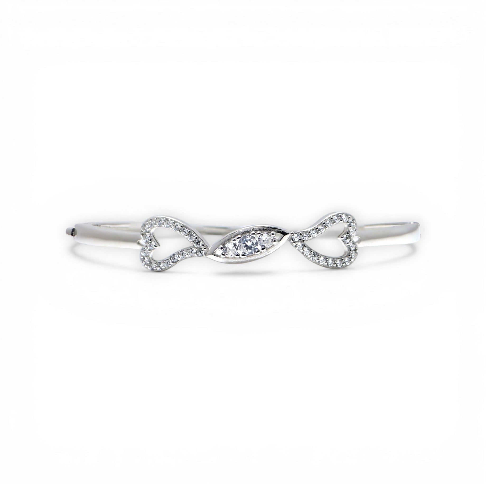 Sterling Silver 925 Turkish Finish Bracelet – Heart Shape Design