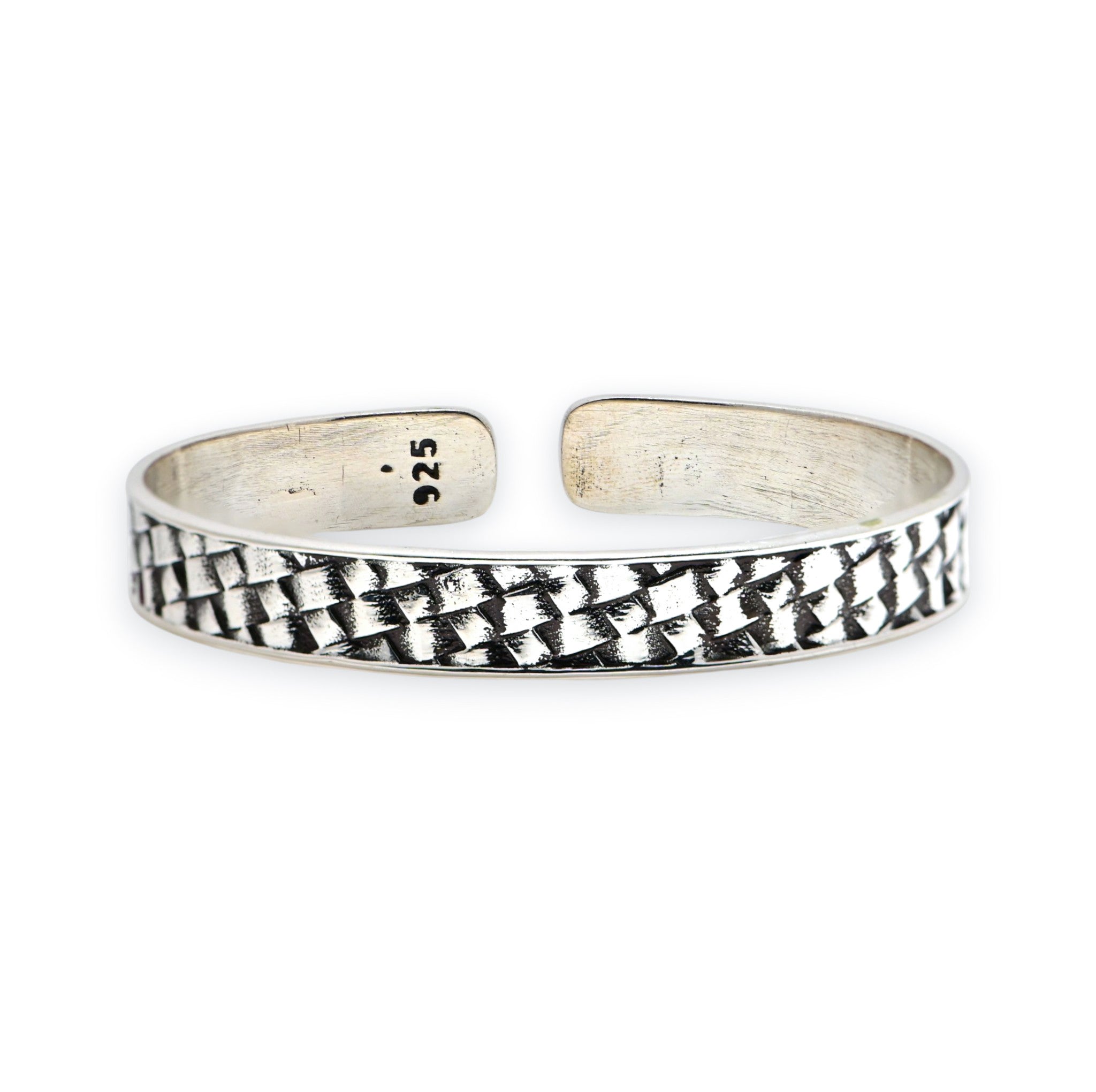 Vintage Handmade Tribal Silver Chain Kada for Men