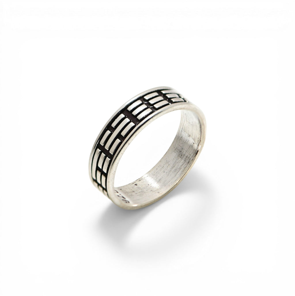 Men’s 925 Silver Everyday Antique Band