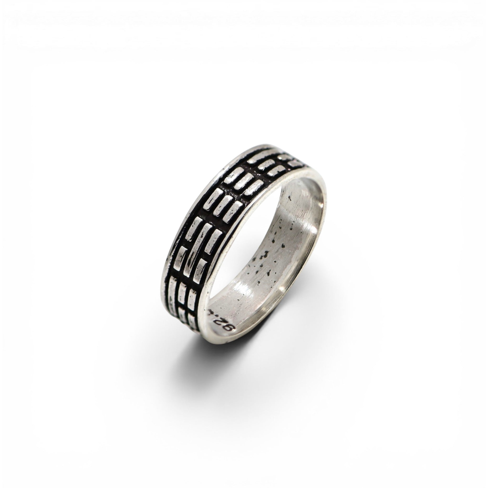 Men’s 925 Silver Antique Finish Ring