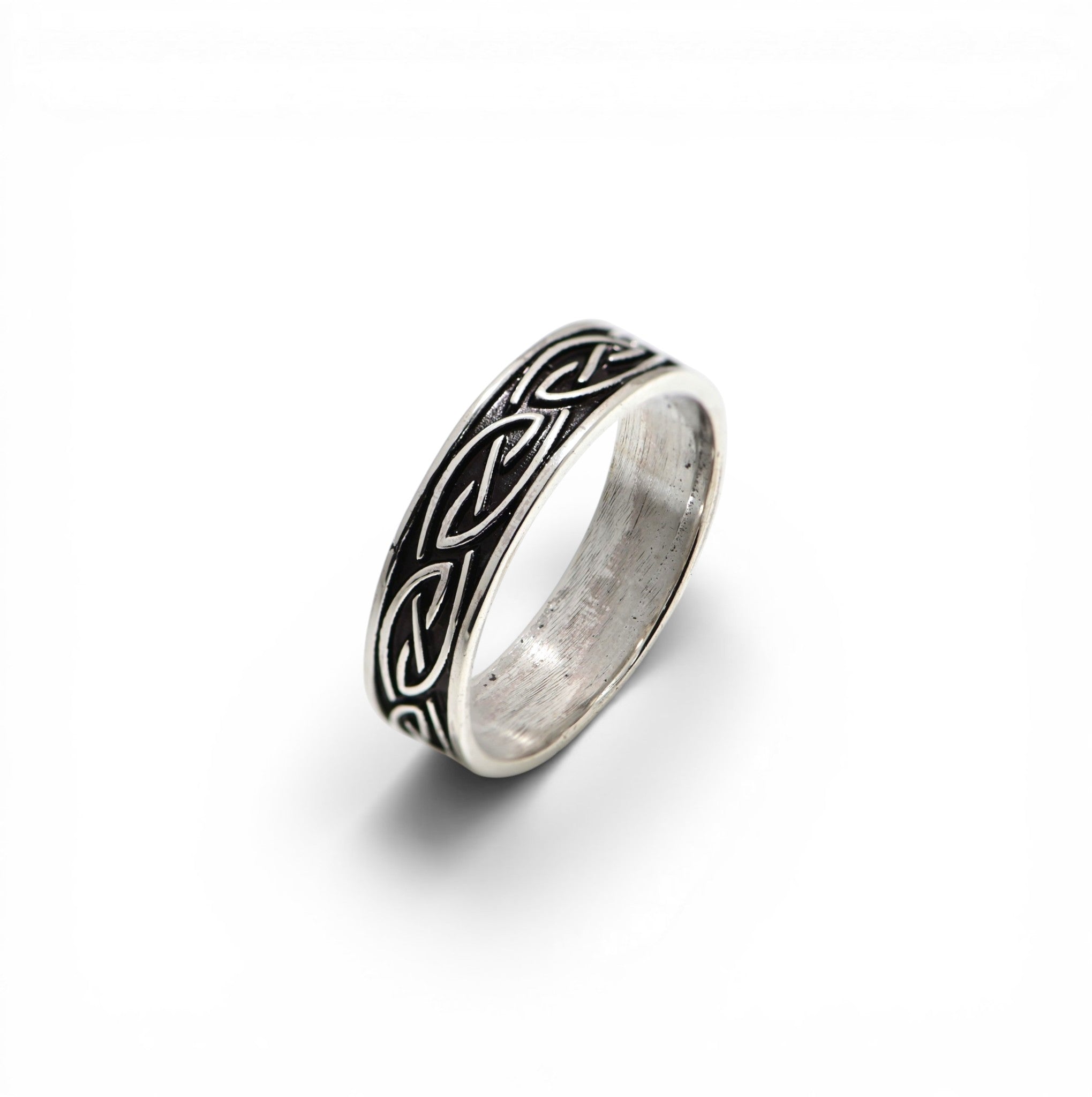 Men’s Sterling Silver Ring, Antique Turkish Finish
