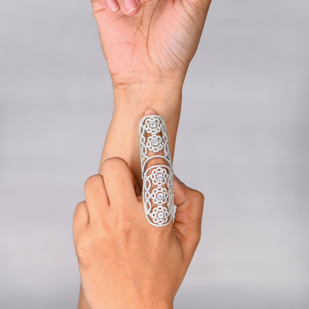 925 Sterling Silver Cubic Zirconia Ring, Round Cut CZ Sparkle Classic Women’s Jewelry