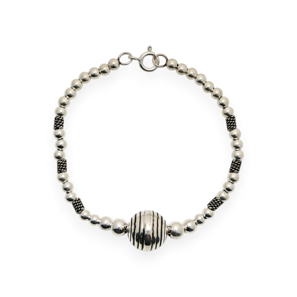 925 Sterling Silver Turkish Finish Bracelet – Antique Look Jewelry